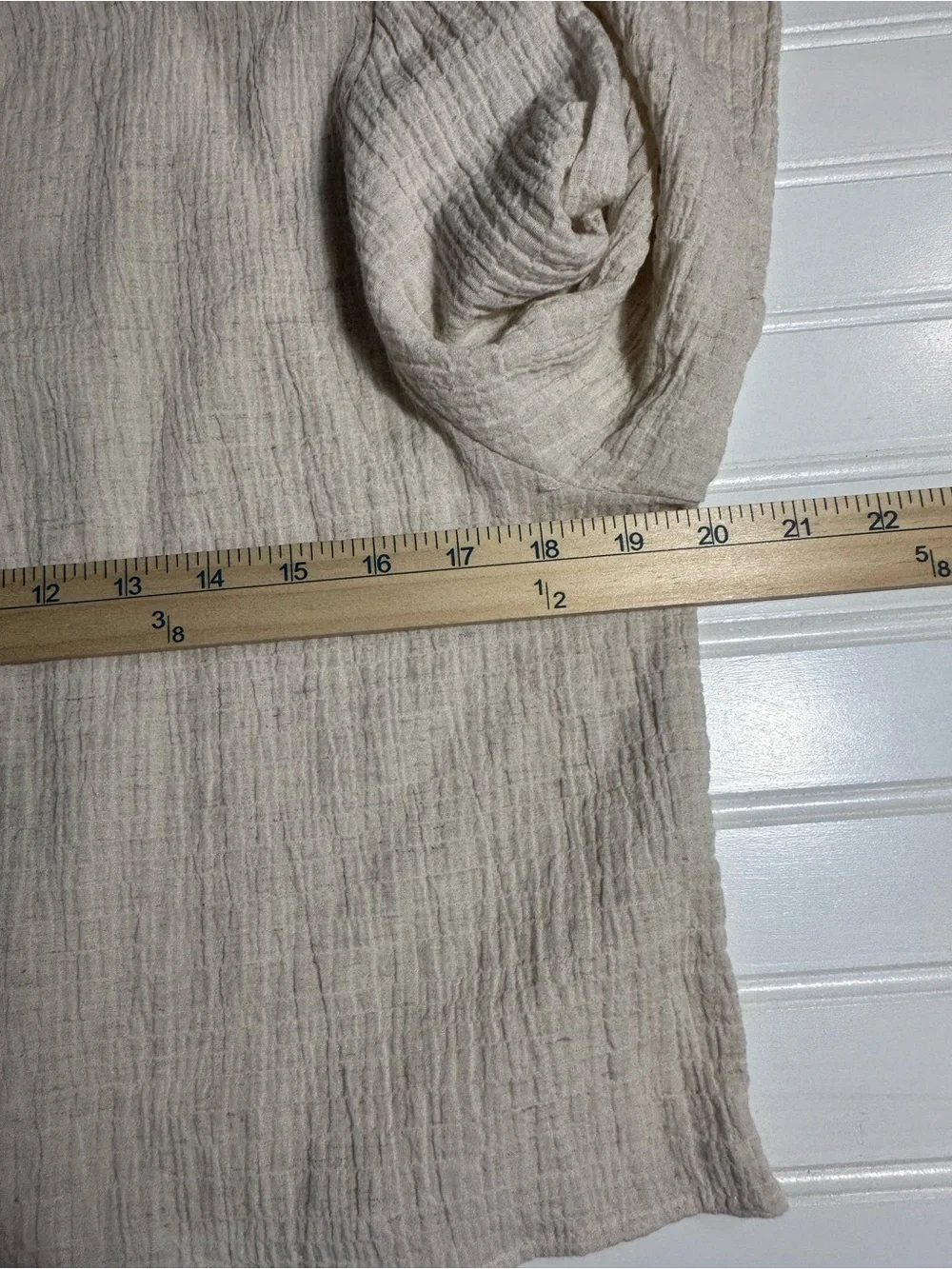 Zara cream crochet lace cropped long sleeve top women’s medium - Picture 10 of 10
